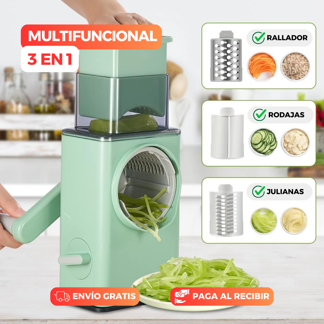 Cordator de vegetales 3 en 1
