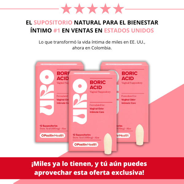URO Boric Acid Vaginal Suppository