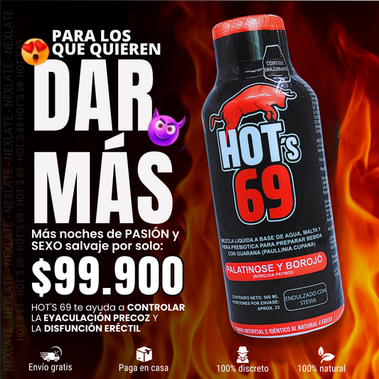 Energizante Natural HOT´s 69