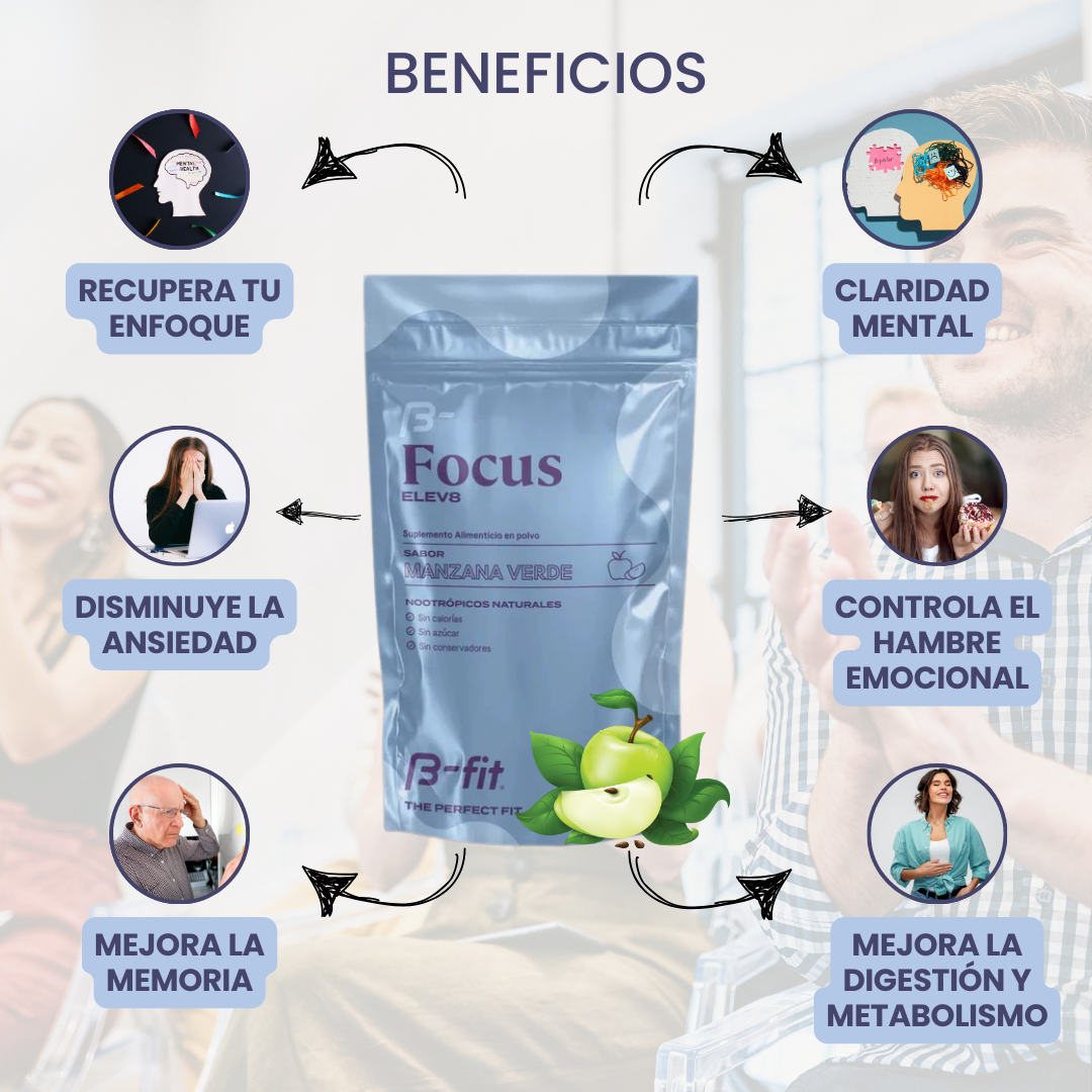 FOCUS – Adiós inflamación, antojos y glucosa alta
