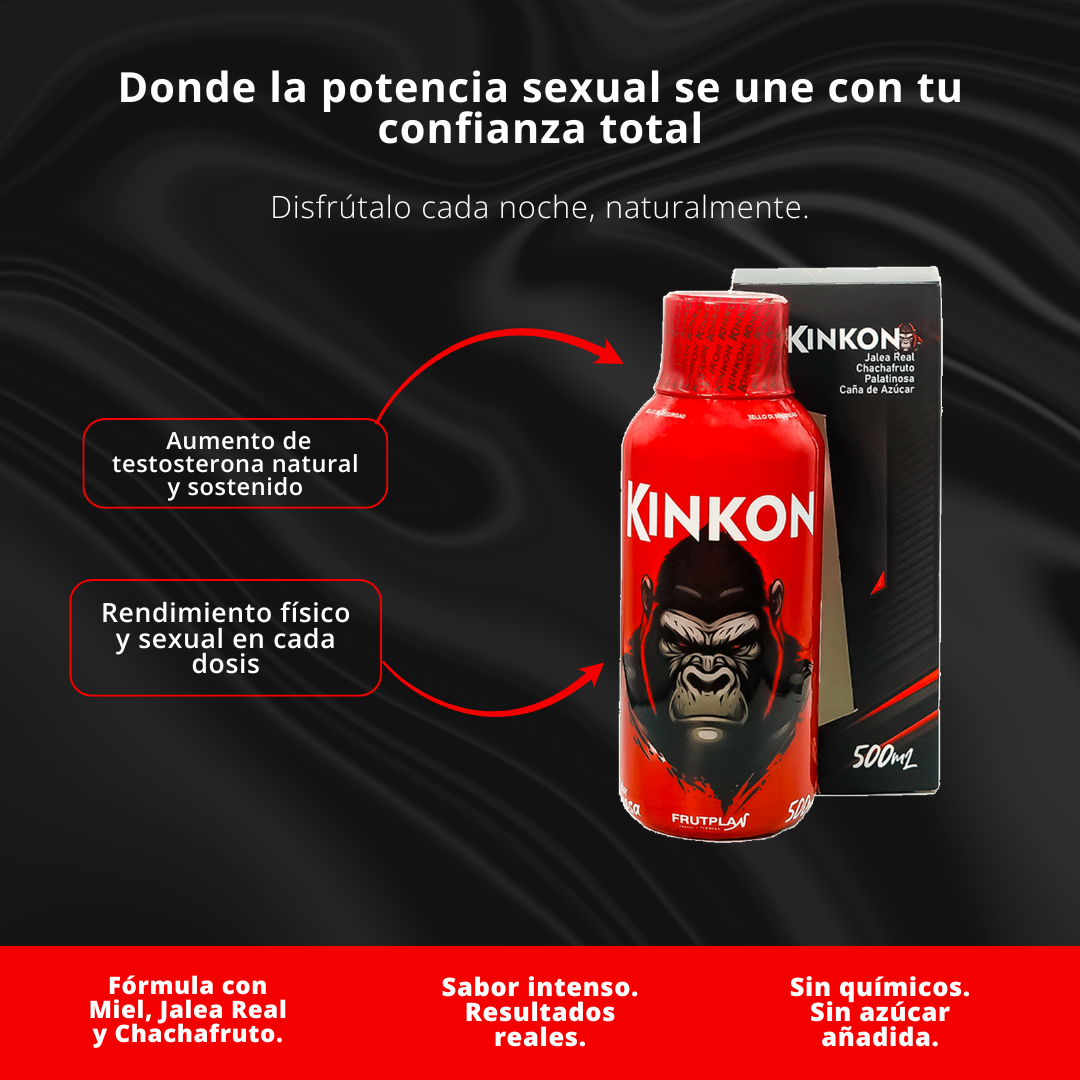 🦍 KINKON – Potencia Masculina Total