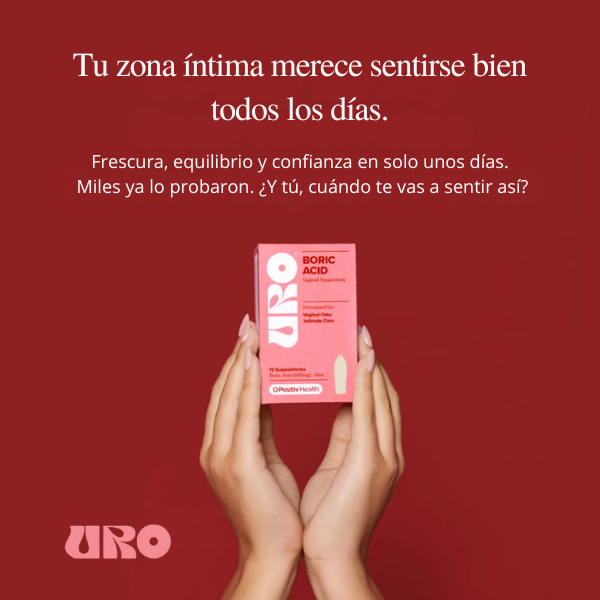 URO Boric Acid Vaginal Suppository