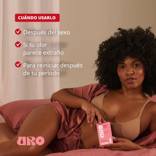 URO Boric Acid Vaginal Suppository