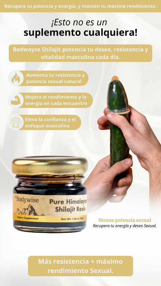 SHILAJIT - Mejora tu Rendimiento Sexual