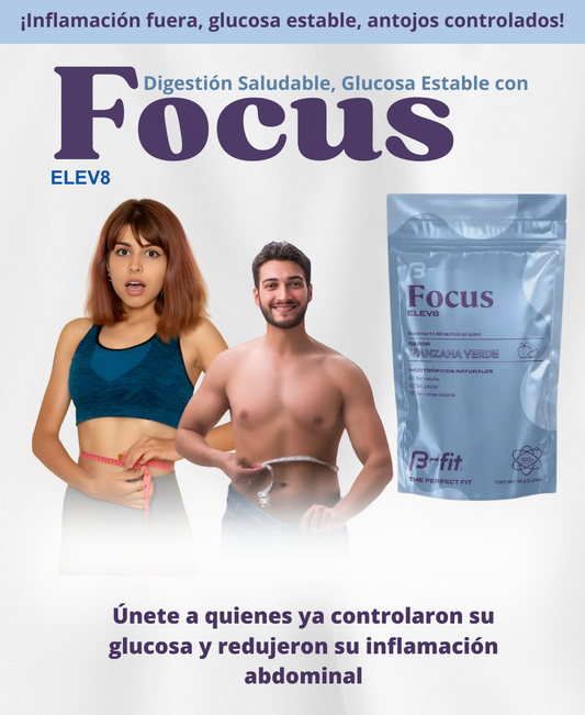 FOCUS – Adiós inflamación, antojos y glucosa alta